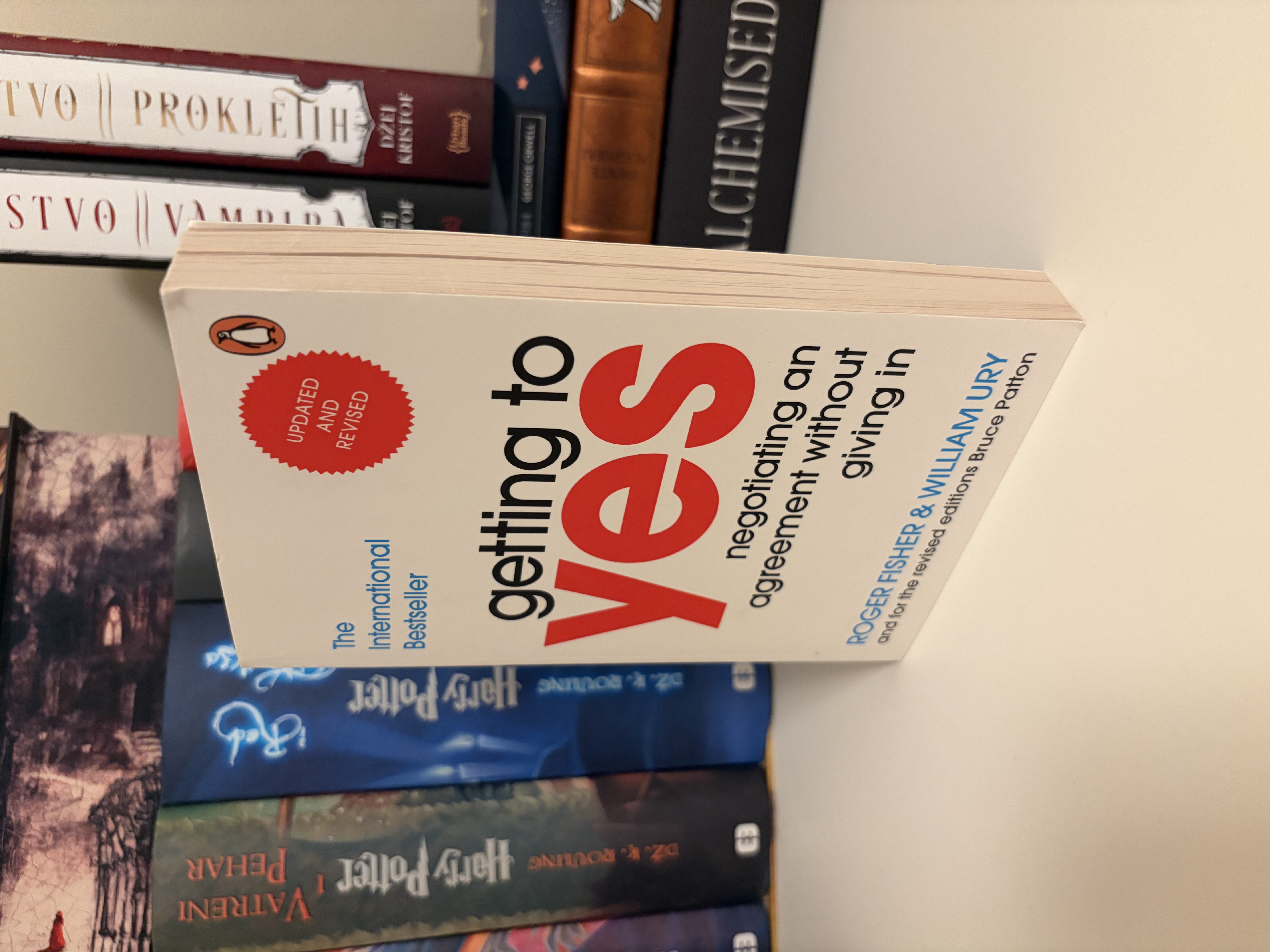Getting to Yes by Roger Fisher